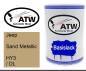Preview: Jeep, Sand Metallic, HY3 / DL: 500ml Lackdose, von ATW Autoteile West.